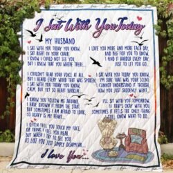My Husband, I sat with you today Quilt WP71 Geembi™