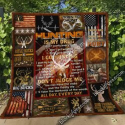 Hunting Is My Drug Quilt Geembi™