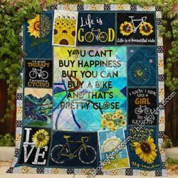 Life Is Good With A Bike Quilt Geembi™