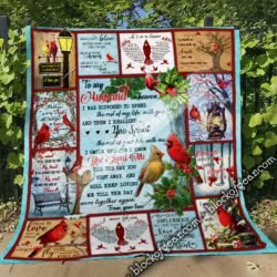 To My Husband In Heaven, Cardinal Quilt Geembi™