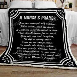 A Nurse's Prayer Sofa Throw Blanket SS082 Geembi™
