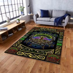 Tree Of Life Rug As The Universe, So The Soul THH1183R