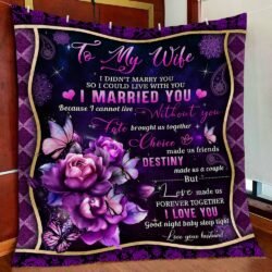 Husband to Wife Quilt Blanket Geembi™