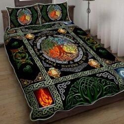 Tree Of Life. Earth My Body Quilt Bedding Set Geembi™