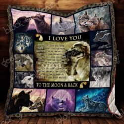 I Love You To The Moon And Back Quilt SS226 Geembi™