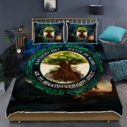 Yggdrasil Tree Of Life Quilt Bedding Set Geembi™