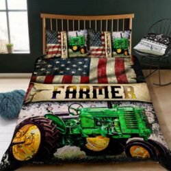 Farmer Tractor Quilt Bedding Set Geembi™