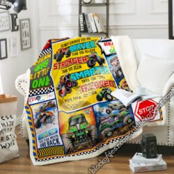 Dream Big Little One, Monster Truck Sofa Throw Blanket Geembi™
