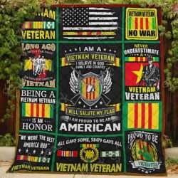 Vietnam Veteran Quilt NP214 Geembi™