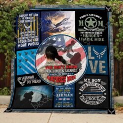 Proud Air Force Mom Quilt Geembi™