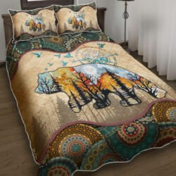 Camping Forest Quilt Bedding Set Geembi™