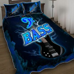 Bass Guitar Quilt Bedding Set Geembi™