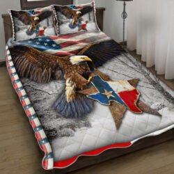 Together We Are Stronger Than Any Storm Texas Quilt Bedding Set Geembi™