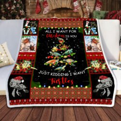 I Want Turtles Christmas Sofa Throw Blanket Geembi™