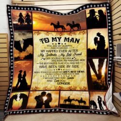 To My Man - Horse Riding Quilt THL954 Geembi™