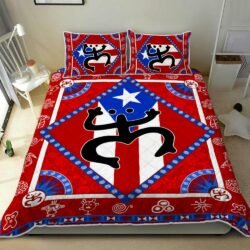Puerto Rican Pride Quilt Bedding Set Geembi™