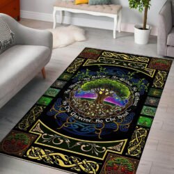 Tree Of Life Rug As The Universe, So The Soul THH1183R