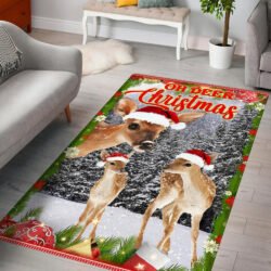 Christmas Rug Oh Deer Christmas  ANT174R