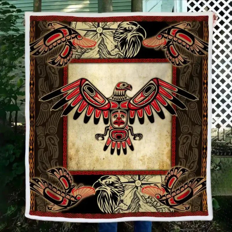 geembi native american eagle blanket