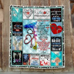 We Are Here For You Medical Assistant Quilt Blanket BNN275Q