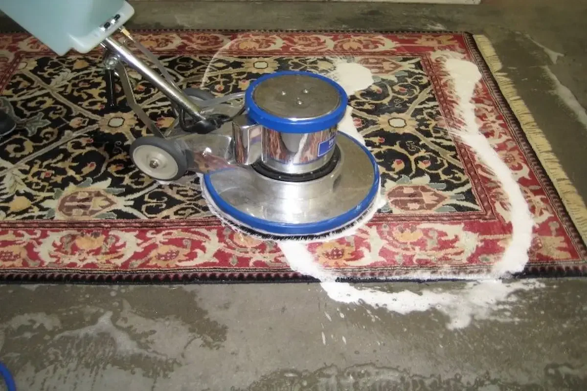 use shampoo on rugs to clean them