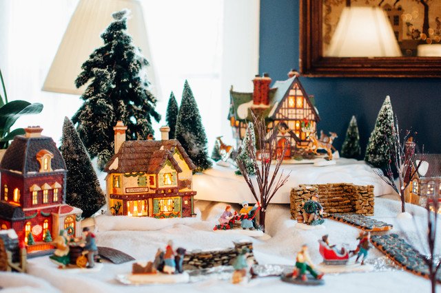 Christmas Village Ideas For Small Spaces