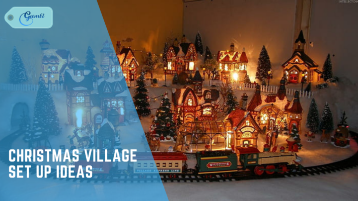 Christmas village set up ideas