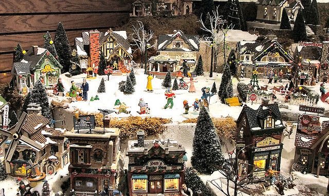 How To Set Up A Christmas Village Display