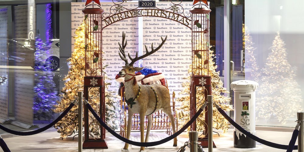 . How to set up your reindeer display