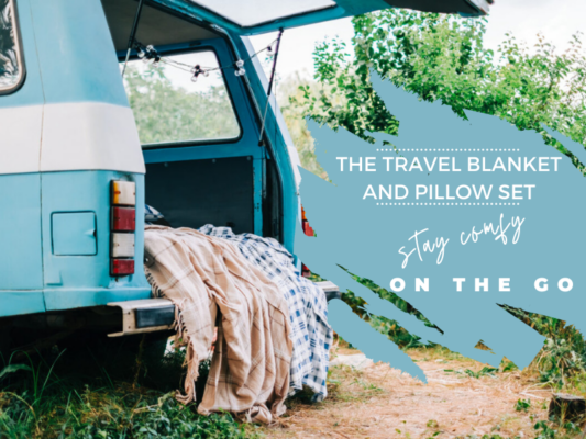 The Travel Blanket and Pillow Set