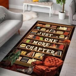 Just One More Chapter, Love Reading Book Rug TPT989R